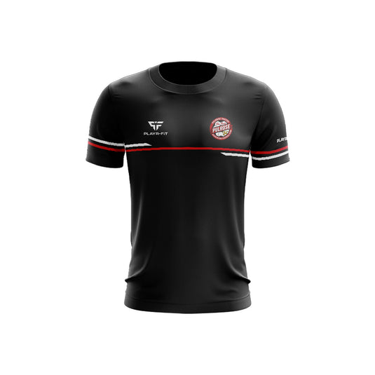 Pulrose FC T-Shirt Courage (Black/Red/White) - Kids