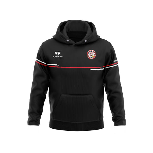 Pulrose FC Hoodie Courage (Black/Red/White) - Kids
