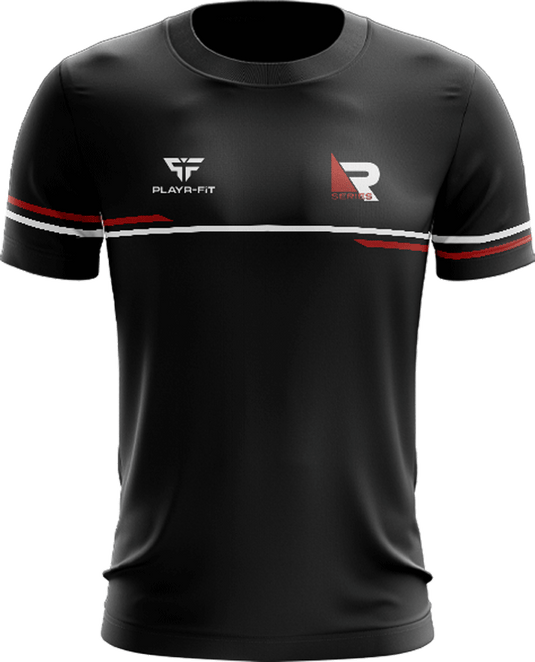 Reform Powerlifting T-Shirt (Rseries) Courage (Black/Red/White) - Adults