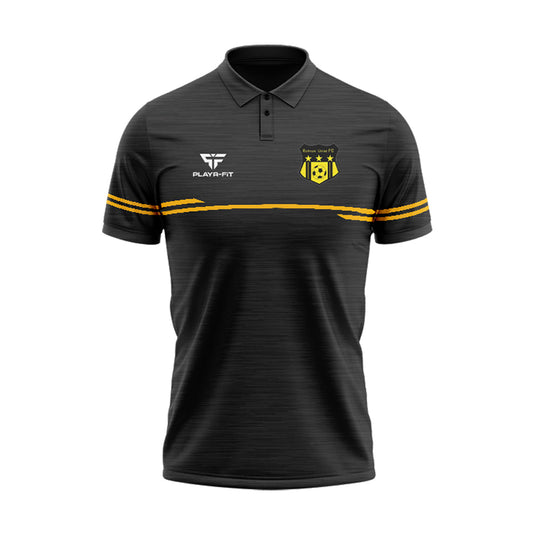 Rathnure United FC Polo Courage Black/Yellow - Kids