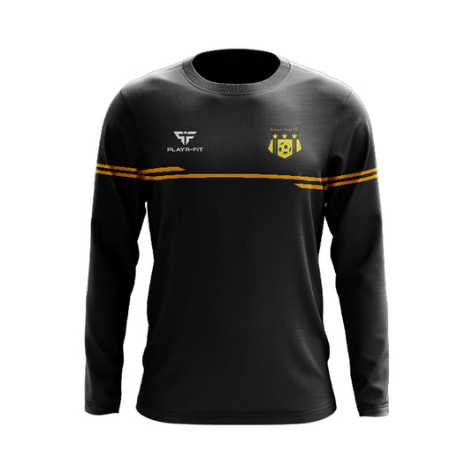 Rathnure United FC Crew Neck Courage Black/Yellow - Adults