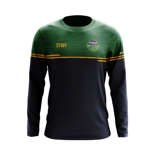 Rathore Primary School Staff Crew Neck Courage (Navy/Green/Yellow) - Kids