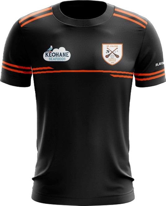St Colums Camogie & Ladies Football T-Shirt Courage - Adults