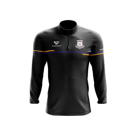 St Marks Staff Midlayer (1/4 Zip) Courage Black - Adults