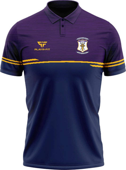 St Pats Wexford Polo Courage (Navy/Purple/Yellow) - Kids