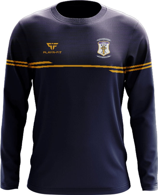St Pats Wexford Crew Neck Courage (Navy/Purple/Yellow) - Adults