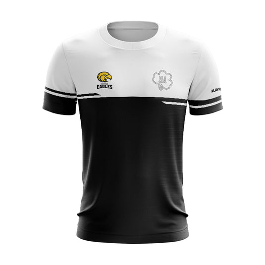 Wexford Eagles T-Shirt Courage Black/White - Adults