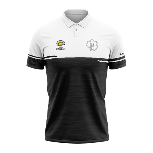 Wexford Eagles Polo Courage Black/White - Kids