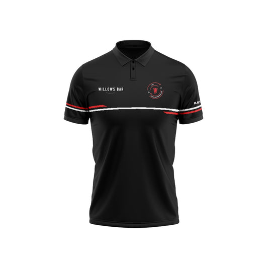 East Cavan Man Utd Supporters Club Polo Courage Black - Adults