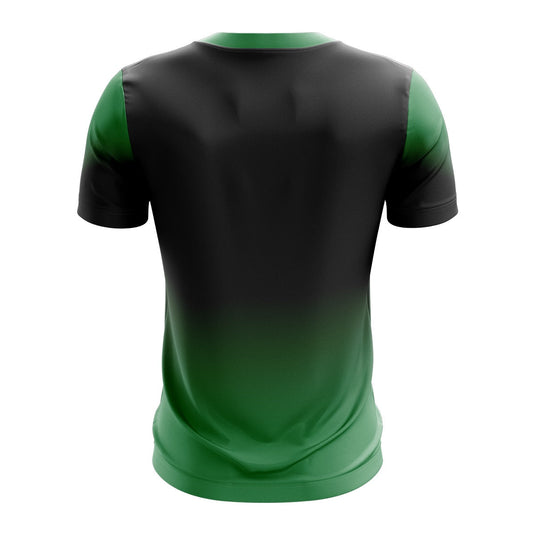 Wolfe Tone GAC Derrymacash Jersey 01 Black/Green (LGFA) - Adults