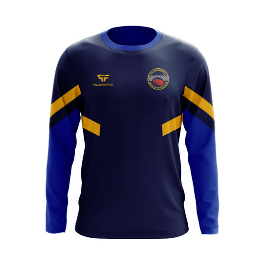 Silverbridge ABC Crew Neck Retro (Navy/Blue/Yellow) - Adults