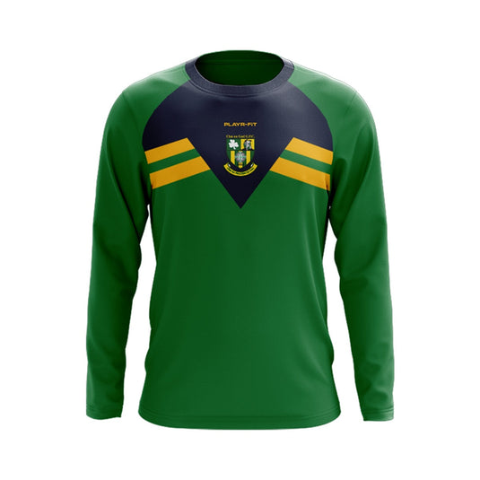 Clan Na Gael GFC Dundalk Crew Neck Retro (Green/Navy/Yellow) - Kids