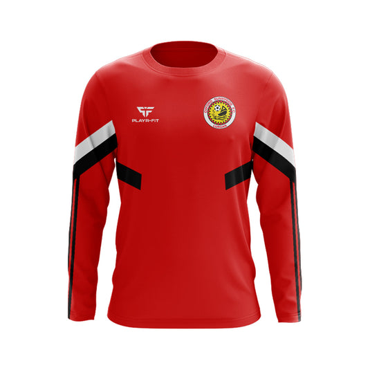 Oxford Sunnyside FC Crew Neck Retro (Red/White/Black) - Kids