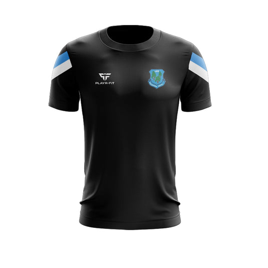 Woodview Celtic FC T-Shirt Black/Sky/White - Kids