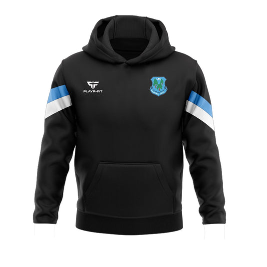 Woodview Celtic FC Hoodie Black/Sky/White - Adults