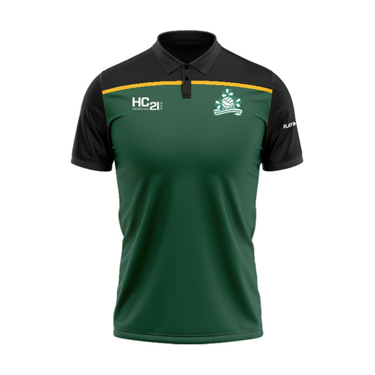 Irish Wheelchair Rugby Polo Spirit (Bottle/Black/Yellow) - Adults