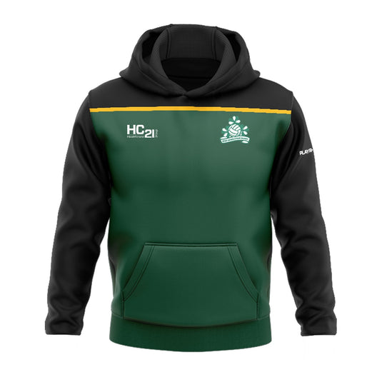 Irish Wheelchair Rugby Hoodie Spirit (Bottle/Black/Yellow) - Adults