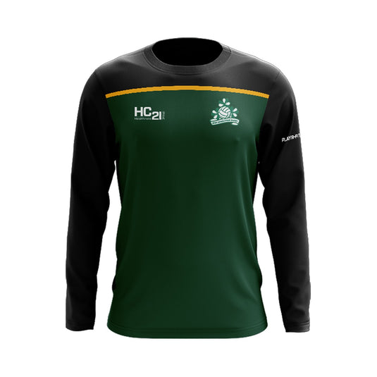 Irish Wheelchair Rugby Crew Neck Spirit (Bottle/Black/Yellow) - Kids