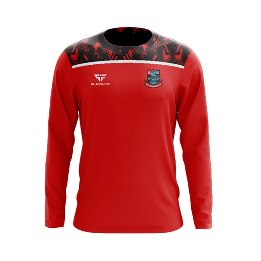 Mattock Rangers CLG Crew Neck Spirit (Black/Red/White) - Adults