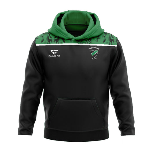 Pobal Parnell Hoodie Spirit (Black/Green) - Adults