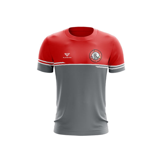 Sperrin Ogs NY T-Shirt Courage Grey/Red - Kids