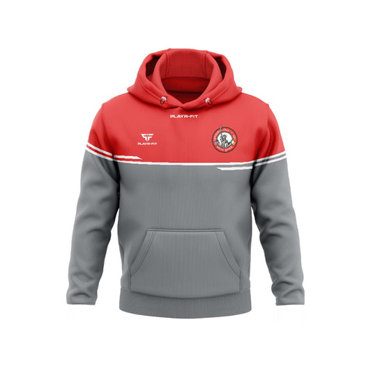 Sperrin Ogs NY Hoodie Courage Grey/Red - Kids