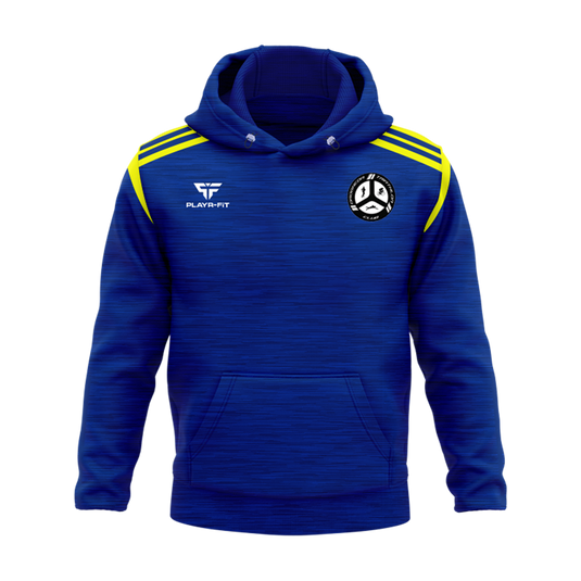 Drogheda Triathlon Hoodie Adroit (Blue/Yellow) - Adults
