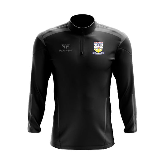 CLG Micheal Breathnach Midlayer (1/4 Zip) Adroit (Black) - Adults