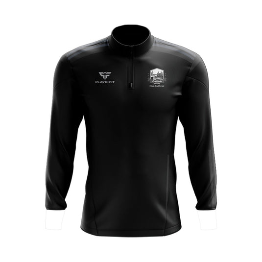 Galway NY IRE Midlayer (Black Tonal) (1/4 Zip) - Adults