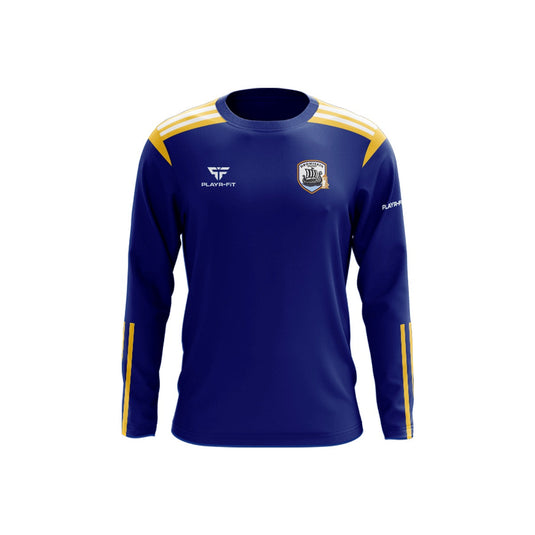 Dromiskin United Crew Neck Adroit (Blue/Yellow) - Kids