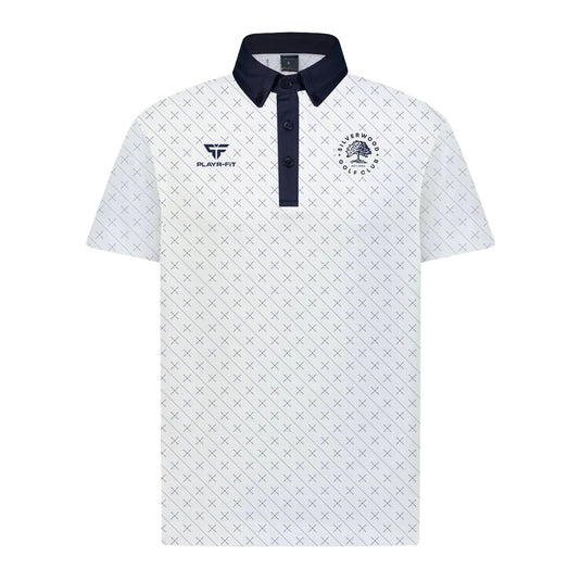 Silverwood Golf Club Golf Polo (Sublimated) White - Adults