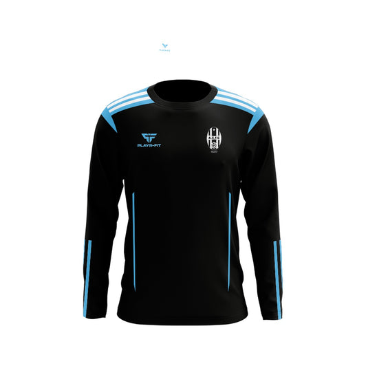 Albion Star Youth Crew Neck Adroit (Black/Sky Blue) - Adults