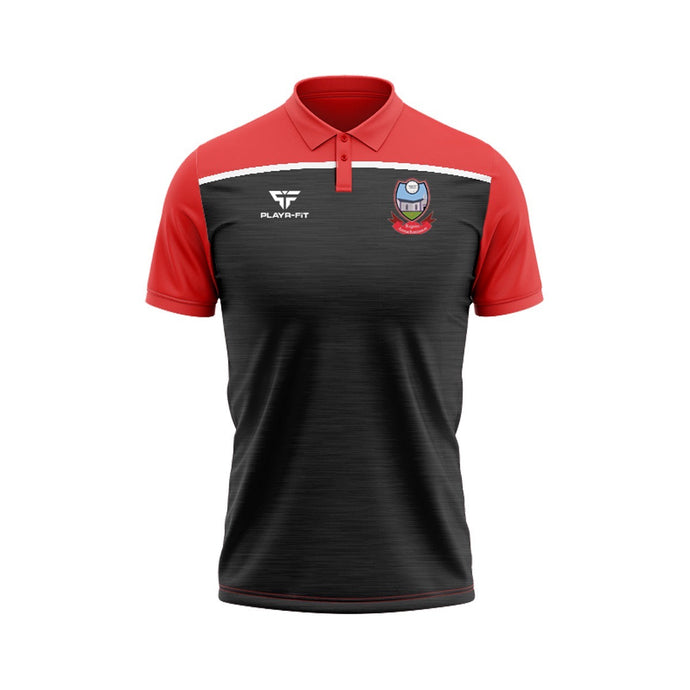 Annaghminnon Rovers Polo Spirit Black/Red - Adults