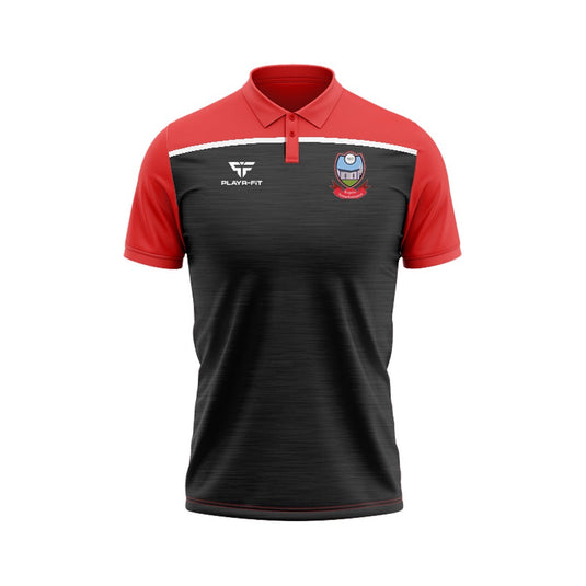 Annaghminnon Rovers Polo Spirit Black/Red - Kids