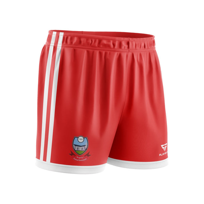 Annaghminnon Rovers Training/Playing Shorts Red/White - Kids