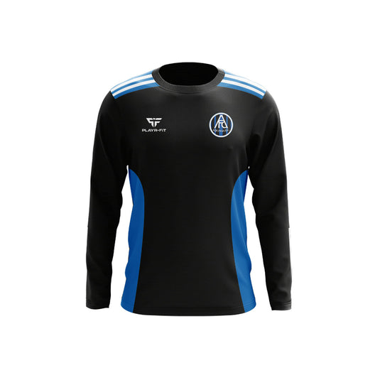 Aquinas FC Crew Neck Endure Black - Adults