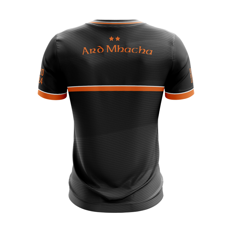 Load image into Gallery viewer, 2024 All Ireland Winners Armagh Jersey (Black/Orange) - Adults
