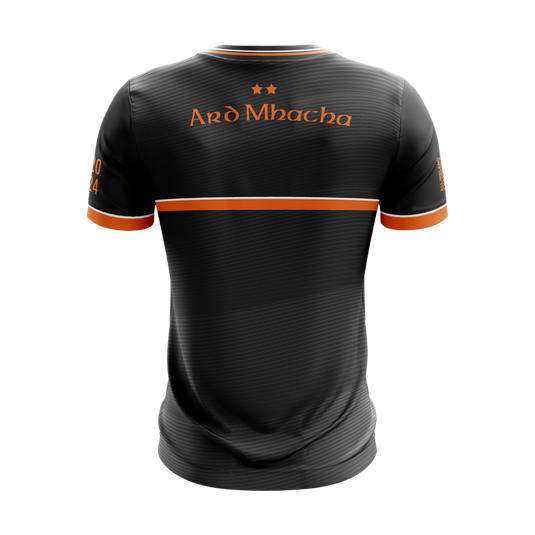 2024 All Ireland Winners Armagh Jersey (Black/Orange) - Adults