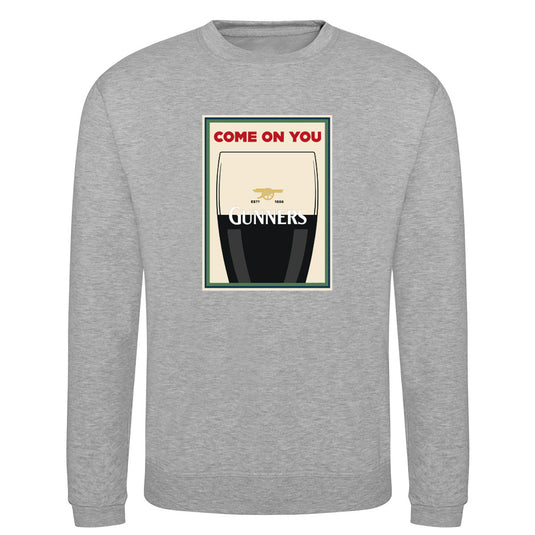 POD Arsenal Sweatshirt Come On You Gunners - Adults