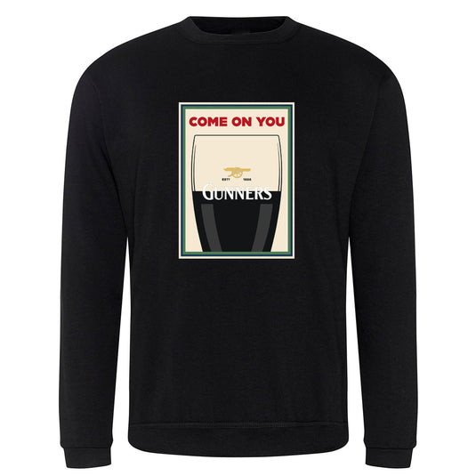 POD Arsenal Sweatshirt Come On You Gunners - Adults