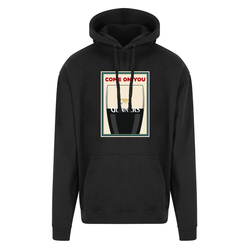 Load image into Gallery viewer, POD Arsenal Hoodie Come On You Gunners - Adults
