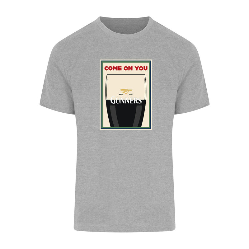 Load image into Gallery viewer, POD Arsenal T-Shirt Come On You Gunners - Adults
