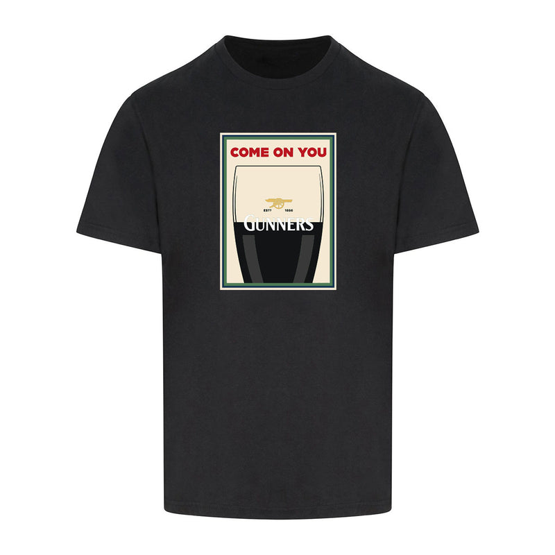 Load image into Gallery viewer, POD Arsenal T-Shirt Come On You Gunners - Adults
