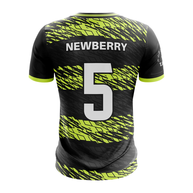 Load image into Gallery viewer, Michael Newberry CSC Jersey (Black/Green) - Adults
