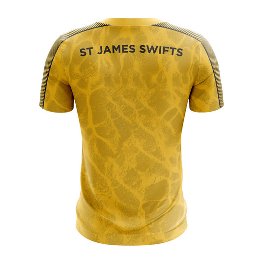 St James Swifts FC Ladies Jersey (B14 Home Yellow) - Kids