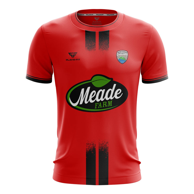Load image into Gallery viewer, Newtown United FC Jersey (B16 Red) - Adults
