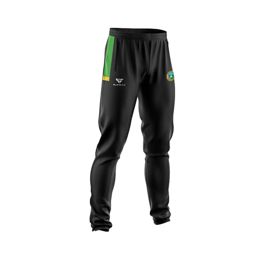 Ballyholland FC Skinny Pants Stellar (Black/Green/YellowGold) - Adults