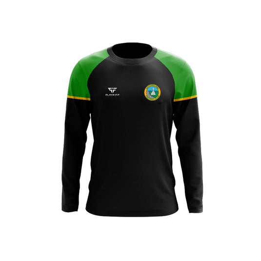 Ballyholland FC Crew Neck Stellar (Black/Green/YellowGold) - Kids