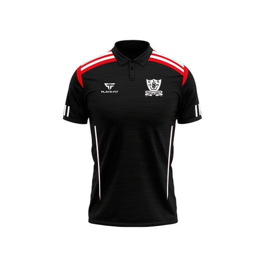 Ballymote GAC Polo Adroit Black/Red/White - Kids