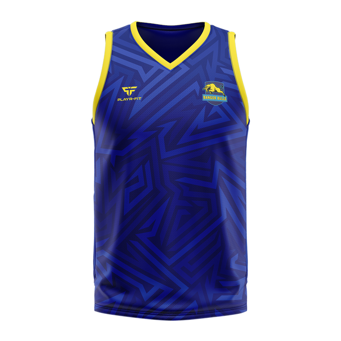Bangor Bulls Basketball Vest Home - Adults